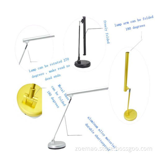 foldable and portable table lamp with special style
